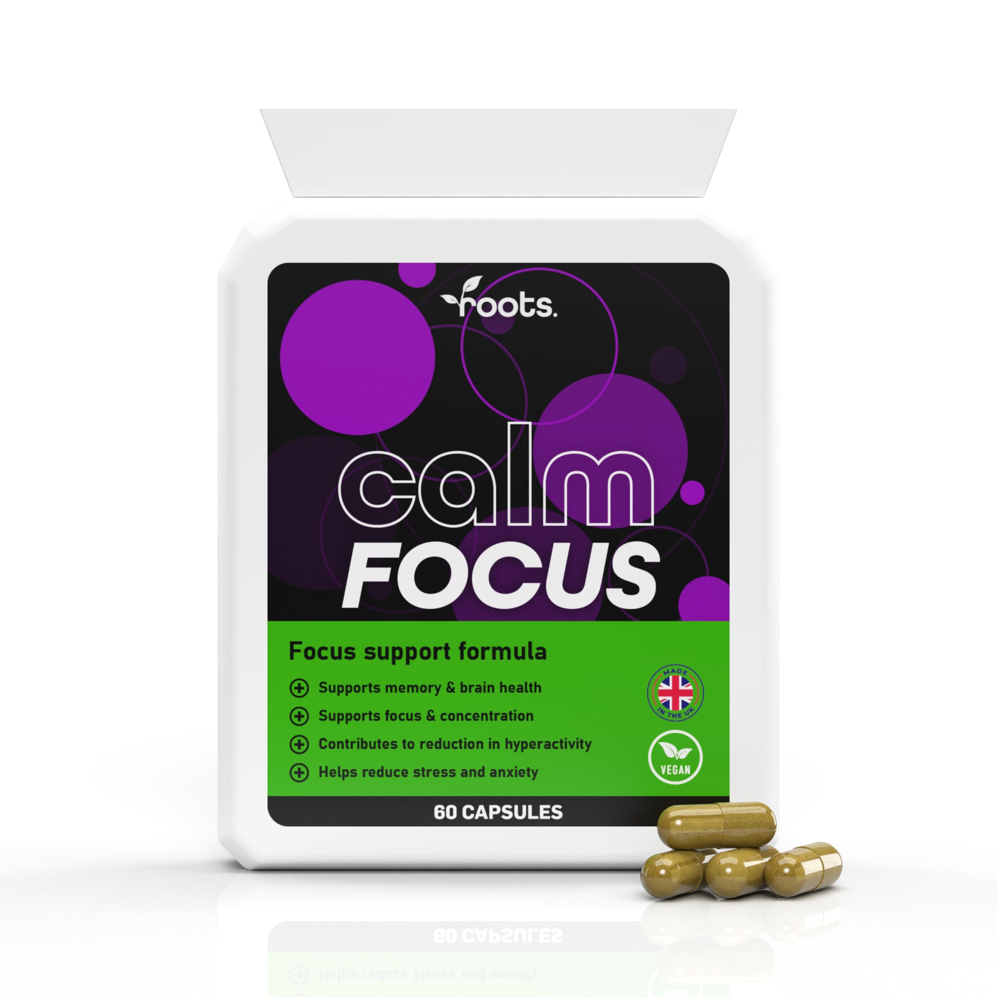 Calm Focus ADHD Supplement - 2 Week Sample Pack
